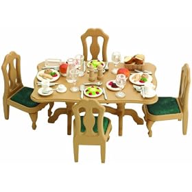 Sylvanian Families Dining Room Set