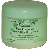 Aveeno Active Naturals Clear Complexion Daily Cleansing Pads, 28-Count Pads