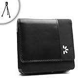 Premium Leather Carrying Case for Sony Cyber-Shot DSC- W550 / TX55 / WX30 a ....