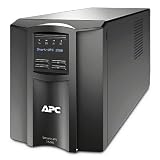 APC Smart UPS SMT1500I, USV 1500VA Tower, bis zu 24 min. &Uuml;berbr&uuml;ckungszeit bei Stromausfall, LCD Panel, ECO Mode - Stromsparfunktion