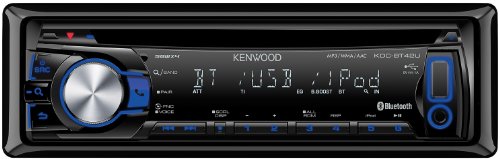 Kenwood KDC-BT42U CD/MP3-Tuner (Apple iPod-ready, Bluetooth, USB 2.0) schwarz