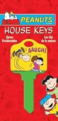 Peanuts Charlie Brown & Lucy Schlage SC1 House Key Keys