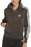adidas Women's Firebird Track Top, Fango/Running White, Small