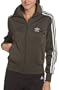 adidas Women's Firebird Track Top, Fango/Running White, Large