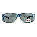 SA106 Rhinestone Womens Floral Fitover OTG 57mm Sunglasses Blue