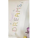 Dimensions Needlecrafts Embroidery, Dreams Pillow Cases