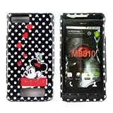 Disney Protector Case for Motorola DROID X MB810, Minnie Mouse w/ Hearts