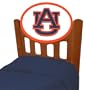 Fan Creations Auburn Tigers Stained Headboard Full Size