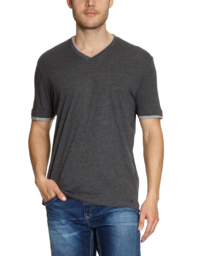 TOM TAILOR Herren Shirt/ T-Shirt 10212150910/, Gr. 50/52 (L), Grau (2572) Preisvergleich