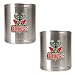 Milwaukee Bucks NBA 2pc Stainless Steel Can Holder Set - Primary Logo by Great American Products