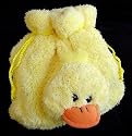 Plush Yellow Ducky Drawstring Bag