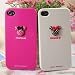 Disney Mupods/MobiMore iPhone 4 Case (Minnie Mouse/Vivid Pink or White)