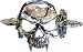 Mens KNIFE THROUGH SKULL Punk Rock Metal Belt Buckle