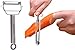 Stainless Steel Vegetable and Fruit Handheld Peeler, Set of 2