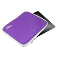 DURAGADGET Purple Neoprene Sleeve / Case / Cover / Jacket For Apple iPad 1, iPad 2 & The New iPad "3" (Latest Generation, March 2012)