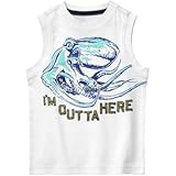 ジンボリー GYMBOREE/ オクトパスタンク ホワイト トップス半袖Tシャツ 18～24ヶ月【並行輸入】