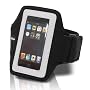 Vivanco MP SU BLG Neopren Universal Sportarmband (einstellbar bis 44,5 cm, Klettverschluss) f�r MP3-Player, Apple iPod touch, Classic und iPhone grau