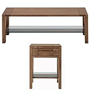 Sonoma Dark Coffee & Side Table Set
