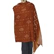 Winter Accessory Tie Dye Wool Shawl 80 x 35 inches