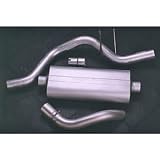 Flowmaster 17178 Exhaust Kit, Force II For Select Dodge Ram Trucks, Single Outlet, Side Exit