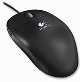 Logitech 3-Button USB Optical Wheel Mouse - Black