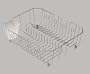 Rubbermaid Large Chrome Dish Drainer