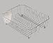 Rubbermaid #6032-AR-CHROM Large Chrome Dish Drainer