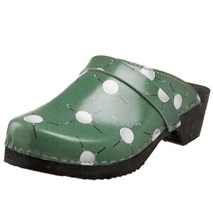 Buy Cape Clogs Ladies Golf Wooden Swedish Clog by Cape Clogs