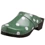 Cape Clogs Women's Golf Wooden Swedish Clog,Green,5 M US