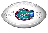 Percy Harvin Signed Florida Gators Logo Football COA - Autographed College Footballs