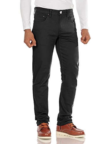 Doublju Mens Premium Skinny Pants