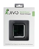 New Jivo World Power - International Travel Charger - Black