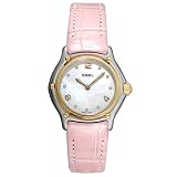 Ebel 1911 Mini Two-tone Watch with Pink Strap # 1090211-19835130 by Ebel