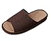 Bronze Times (TM) Unisex Cozy Tatami Indoor Cotton Flax House Slippers