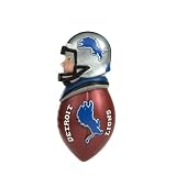 Pack of 2 NFL Detroit Lions Football Tackler Magnets