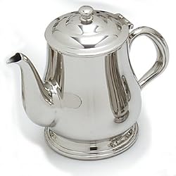 Carlisle Food Service - Encore Tea Pot 12 oz - Stainless Steel