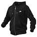 NIKE Brushed Fleece Full Zip Men's Hoody , XL, BLACK