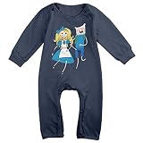 【Dera Princess】 ベビー 男の子 女の子 オーバーオール 長袖 0-24M フィンランド人とアリス ジャンプスーツ