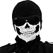 Jonty blackskull Black Face Mask (Black_Large) RS.299.00