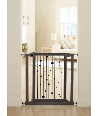 Easy Close Decor Safety Gate - Black