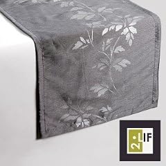 Tischl�ufer Murcia - Grau-Silber