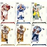 2006 Playoff NFL Playoffs Football Series Complete Mint 150 Card Set. Loaded with Stars and Rookies Including Peyton Manning, Brett Favre, LaDainian Tomlinson, Donovan McNabb, Carson Palmer, Drew Brees, Michael Vick, Ben Roethlisberger, Reggie Bush, Matt Leinart, Vince Young, Jay Cutler, Mario Williams, AJ Hawk, Joseph Addai, Laurence Maroney, Michael Huff, Demeco Ryans, Marques Colston and Many More!!