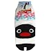 ピングー/Pingu《フラワーWhBk》ソックス（靴下）
