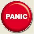Panic Button Auto Coaster, Single Coaster for Your Car