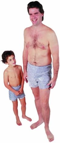 Dipsters Disposable Patientwear / Swimwear, Men's, Sizes Small to XXX-Large (12 Pack)