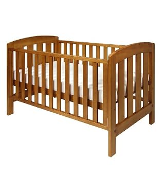 King Parrott Sunshine 2-in-1 Cot Bed - Heritage teak finish
