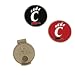 Cincinnati Bearcats Golfers Hat Clip and Ball Markers NCAA College Athletics