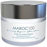 Rose Hydration Stretch Mark Cream Huge 4oz With Healing Antioxidants Green Tea And Blue Green Algae Prevent & Repair Best Gentle Ingredients To Nourish During Pregnancy