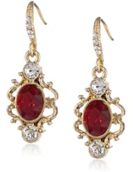 Downton Abbey "Jeweled Heirlooms Carded" Crystal Drop Earrings