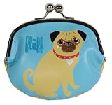 Fluff Pug Kisslock Coin Purse
